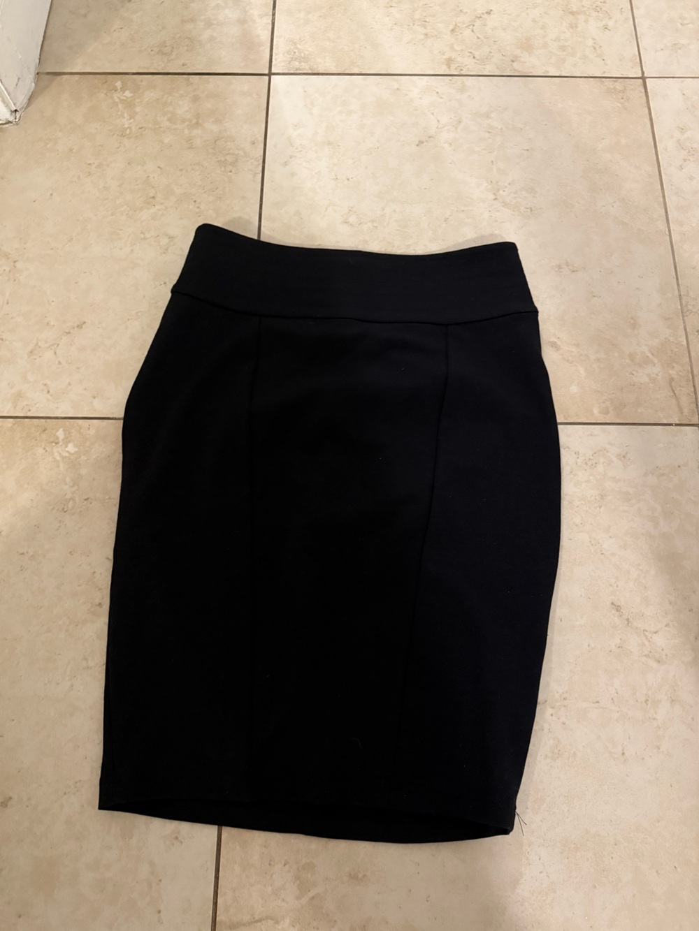 Classic Black Women's Pencil Skirt
